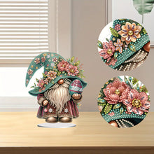 Load image into Gallery viewer, Gnome-Single Side Drill-Acrylic Diamond Desktop Ornament