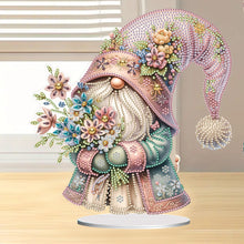 Load image into Gallery viewer, Gnome-Single Side Drill-Acrylic Diamond Desktop Ornament