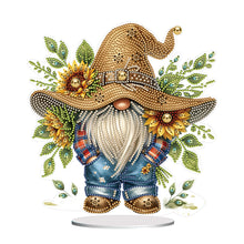 Load image into Gallery viewer, Gnome-Single Side Drill-Acrylic Diamond Desktop Ornament