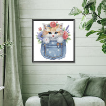 Load image into Gallery viewer, Cat-Partial Special Diamond Painting-30x30cm