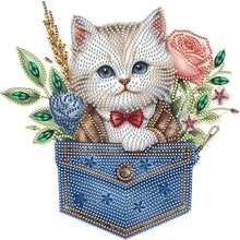 Load image into Gallery viewer, Cat-Partial Special Diamond Painting-30x30cm