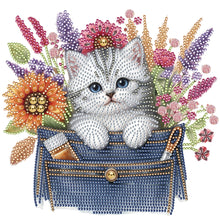 Load image into Gallery viewer, Cat-Partial Special Diamond Painting-30x30cm