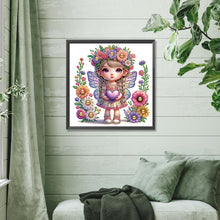 Load image into Gallery viewer, Garden Girl-Partial Special Diamond Painting-30x30cm