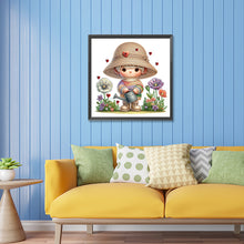 Load image into Gallery viewer, Garden Girl-Partial Special Diamond Painting-30x30cm