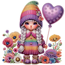 Load image into Gallery viewer, Garden Girl-Partial Special Diamond Painting-30x30cm