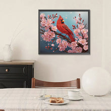 Load image into Gallery viewer, Cardinal-Partial Special Diamond Painting-35x30cm