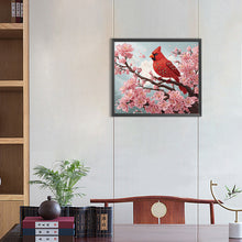 Load image into Gallery viewer, Cardinal-Partial Special Diamond Painting-35x30cm