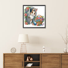 Load image into Gallery viewer, Garden Rabbit-Partial Special Diamond Painting-30x30cm