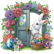 Load image into Gallery viewer, Garden Rabbit-Partial Special Diamond Painting-30x30cm