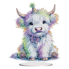 Load image into Gallery viewer, Yak-Single Side Drill-Acrylic Diamond Desktop Ornament