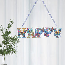 Load image into Gallery viewer, Letter-Single Side Drill-Acrylic Diamond Pendant