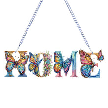 Load image into Gallery viewer, Letter-Single Side Drill-Acrylic Diamond Pendant