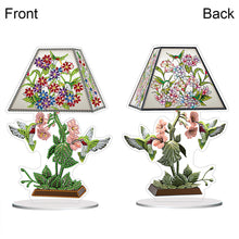 Load image into Gallery viewer, Flower Eagle Hummingbird-Single Side Drill-Acrylic Diamond Desktop Ornament