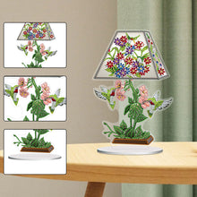 Load image into Gallery viewer, Flower Eagle Hummingbird-Single Side Drill-Acrylic Diamond Desktop Ornament
