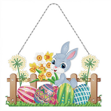 Load image into Gallery viewer, Easter bunny egg -Diy craft pendant