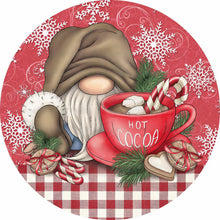 Load image into Gallery viewer, Christmas Gnome-Full Round Diamond Painting-30x30cm