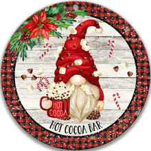 Load image into Gallery viewer, Christmas Gnome-Full Round Diamond Painting-30x30cm