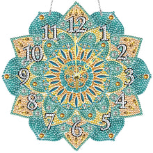 Load image into Gallery viewer, Mandala-Crystal Diamond Clock