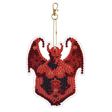 Load image into Gallery viewer, Halloween-Double Side Drill-Diamond Keychain