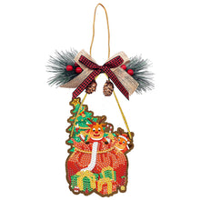 Load image into Gallery viewer, Christmas-Wooden Diamond Pendant