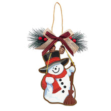 Load image into Gallery viewer, Christmas-Wooden Diamond Pendant