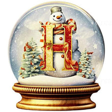 Load image into Gallery viewer, Christmas-Full Round Diamond Painting-40x40cm