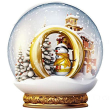 Load image into Gallery viewer, Christmas-Full Round Diamond Painting-40x40cm
