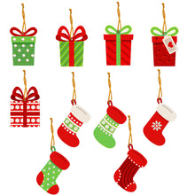 Load image into Gallery viewer, 10Pcs/Set-Christmas-Single Side Drill-Diamond Pendant