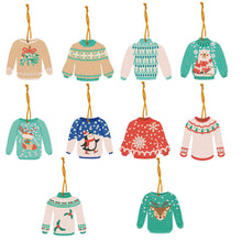 Load image into Gallery viewer, 10Pcs/Set-Christmas-Single Side Drill-Diamond Pendant
