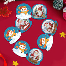 Load image into Gallery viewer, 12Pcs/Set Christmas Crystal Ball-Diamond Greeting Cards
