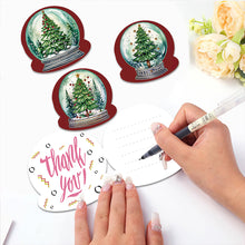 Load image into Gallery viewer, 8Pcs/Set Christmas Tree-Diamond Greeting Cards
