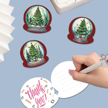 Load image into Gallery viewer, 8Pcs/Set Christmas Tree-Diamond Greeting Cards