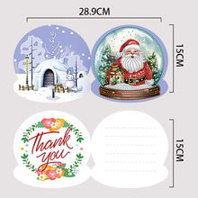 Load image into Gallery viewer, 8Pcs/Set Christmas-Diamond Greeting Cards