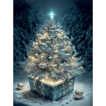 Load image into Gallery viewer, Christmas Tree-Full Round Diamond Painting-30x40cm