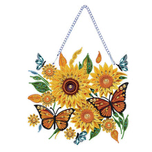 Load image into Gallery viewer, Sunflower-Diamond Pendant