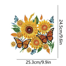Load image into Gallery viewer, Sunflower-Diamond Pendant