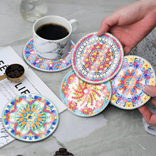 Load image into Gallery viewer, 6Pcs/Set Mandala-Acrylic Waterproof Diamond Coaster