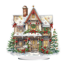 Load image into Gallery viewer, Christmas-Single Side Drill-Diamond Desktop Ornament