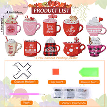 Load image into Gallery viewer, 10Pcs/Set Ice Cream-Wooden Diamond Painting Coaster