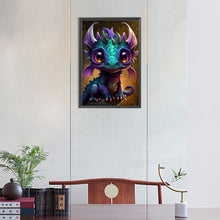 Load image into Gallery viewer, Dragon-Full Round Diamond Painting-30x45cm