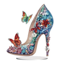 Load image into Gallery viewer, High Heel-Single Side Drill-Diamond Desktop Ornament