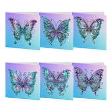 Load image into Gallery viewer, 8Pcs/Set Butterfly-Diamond Greeting Cards