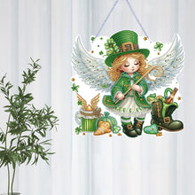 Load image into Gallery viewer, Angel-Acrylic Single Side Diamond Pendant