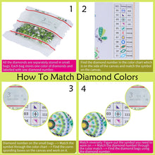Load image into Gallery viewer, DIY Diamond Painting Christmas Decoration Crystal Pendant