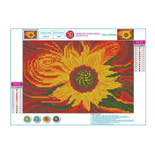 Load image into Gallery viewer, Sunflower - Full Drill Round Drill - 35x25cm