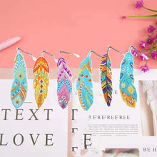 Load image into Gallery viewer, DIY Diamond Painting-Feather Bookmark