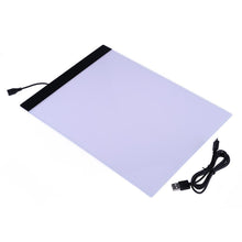 Load image into Gallery viewer, USB LED A4 LED Copy Art Drawing Tracing Stencil Board Artist Table Plate