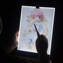 Load image into Gallery viewer, USB LED A4 LED Copy Art Drawing Tracing Stencil Board Artist Table Plate