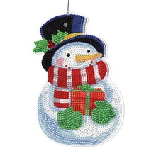 Load image into Gallery viewer, 5D Christmas Diamond Painting Hanging Light Festive Rhinestone Lamp Pendant Kits
