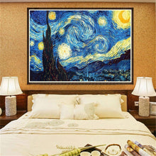 Load image into Gallery viewer, Starry Night - Full Drill Round Drill - 40x30cm